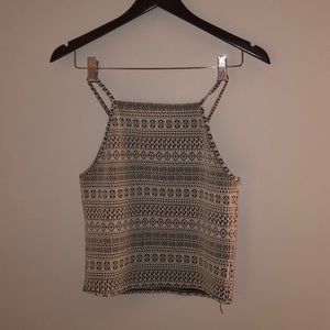 Patterned Halter top